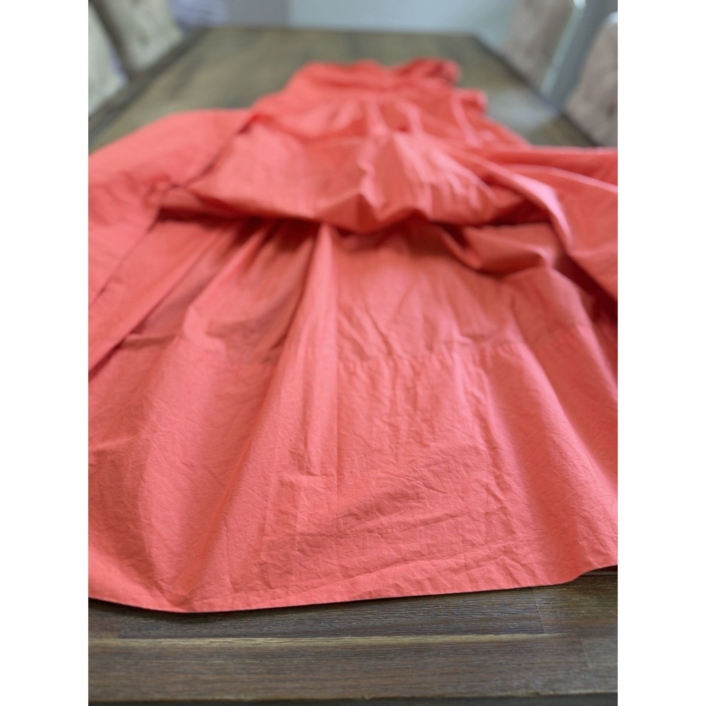 $595 ALC Coral Lark Strapless Cutout Ruched Maxi Dress Size 6 - Picture 8 of 16